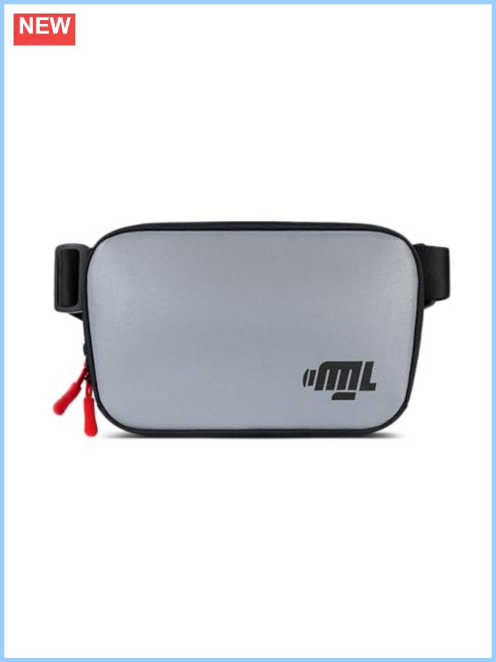 MotoLoot Reflective Sling Bag Crossbody Backpack for Motorcycle Travel Daily Use